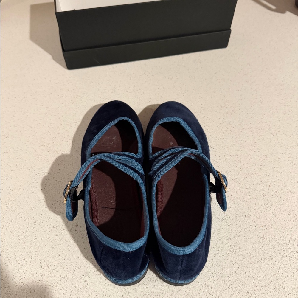 Flabelus Matilda Navy flats size 37 / 5.5 - Picture 7 of 15
